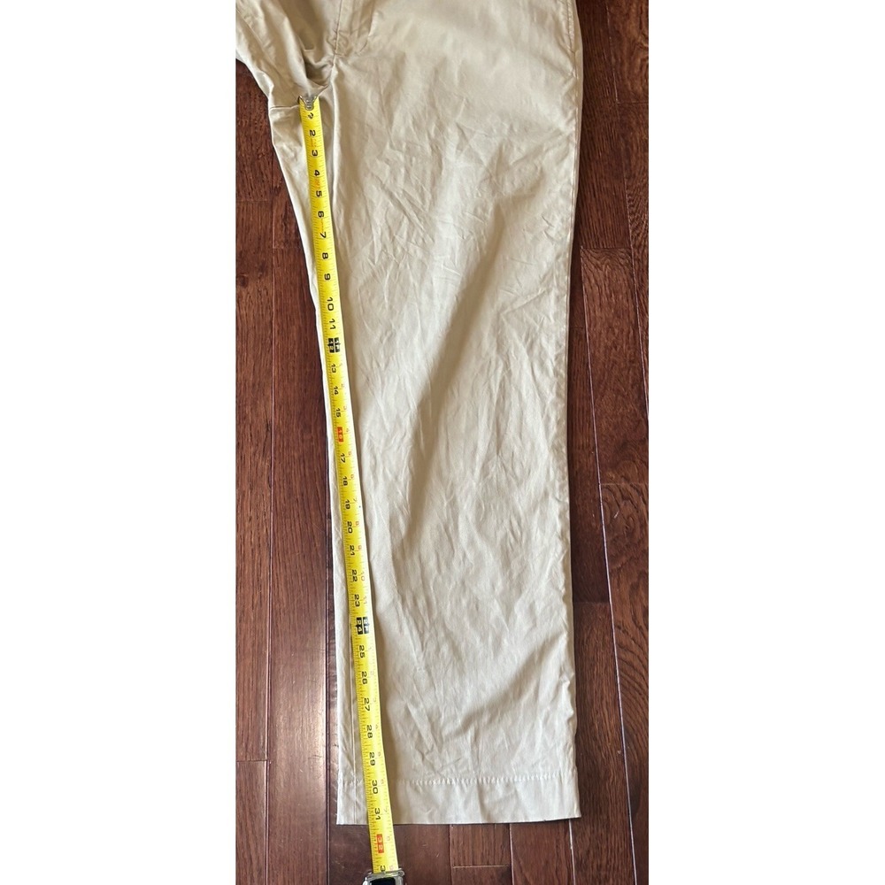Bills Khakis M2 Pants Mens 40x31 Beige Flat Front Chino Classic Fit USA Cotton - Picture 7 of 9